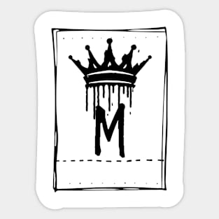 Majestic M Sticker